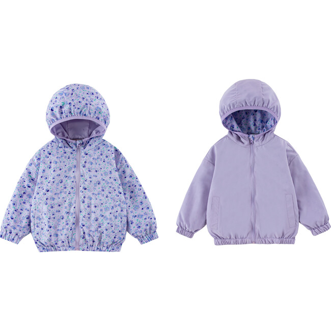 Nova Reversible Windbreaker, Purple Wisteria