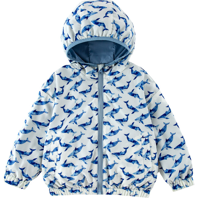 Nova Reversible Windbreaker, Blue Whale