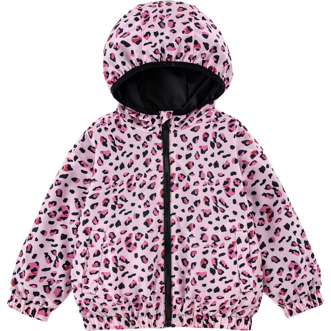 Nova Reversible Rainresistant Windbreaker, Leopard