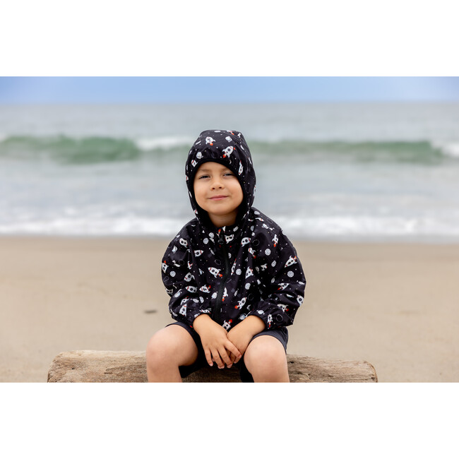 Nova Reversible Windbreaker, Spaceship - Jackets - 4