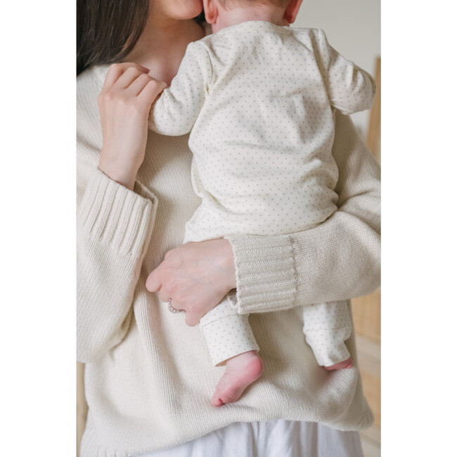 Kimono Romper, Pin-Dot-Pebble - Rompers - 4