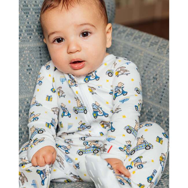 The Organic Zipper Footie, Hanukkah in a Hurry