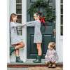The Organic Long Sleeve Rib Dress, Fa La La - Dresses - 2