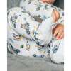 The Organic Zipper Footie, Hanukkah in a Hurry - Footie Pajamas - 2