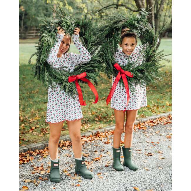 The Organic Long Sleeve Rib Dress, Fa La La - Dresses - 4