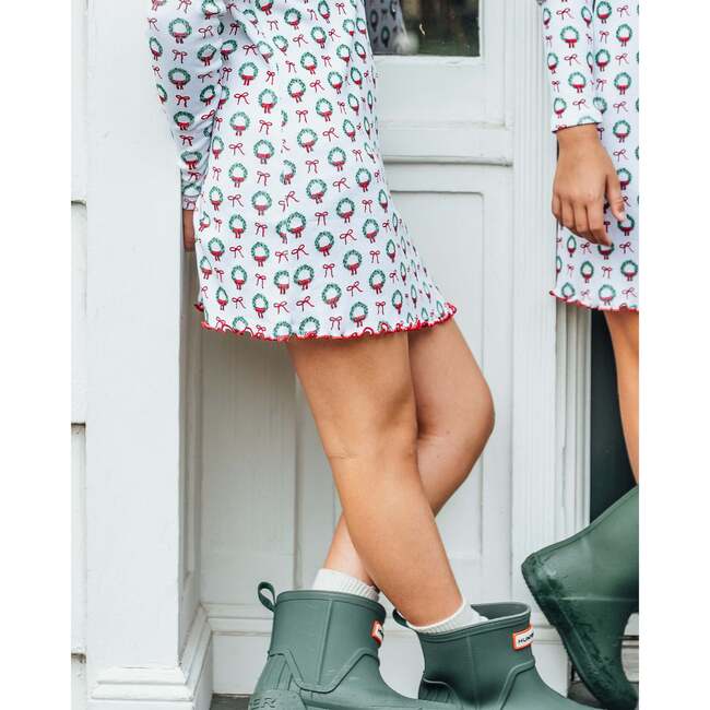 The Organic Long Sleeve Rib Dress, Fa La La - Dresses - 5