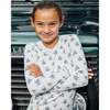 The Organic Long Sleeve Pajama Set, Tinsel Trees - Pajamas - 1 - thumbnail