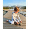 The Organic Long Sleeve Pajama Set, Yellowstone - Pajamas - 4