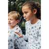 The Organic Long Sleeve Pajama Set, Tinsel Trees - Pajamas - 3