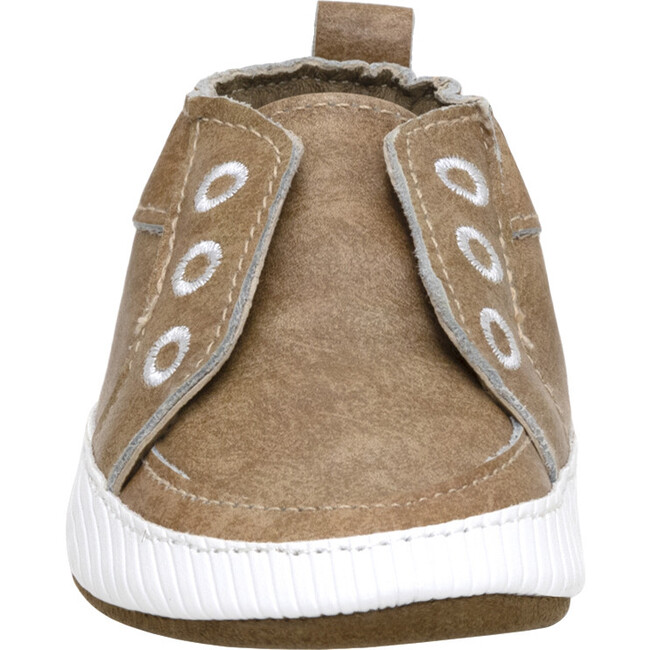 Stylish Steve Tan Soft Sole - Crib Shoes - 3