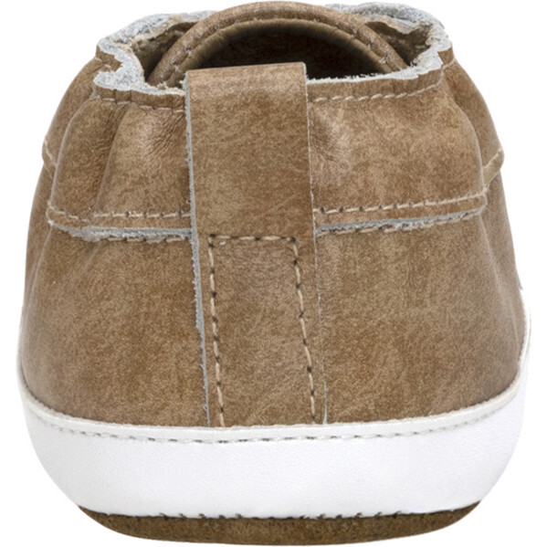 Stylish Steve Tan Soft Sole - Crib Shoes - 4