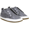 Stylish Steve Grey Soft Sole - Crib Shoes - 1 - thumbnail