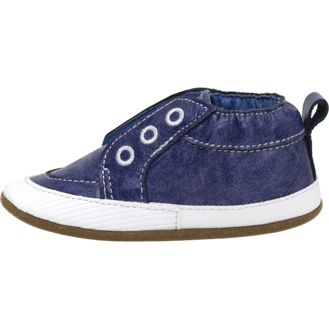 Stylish Steve Navy Soft Sole - Crib Shoes - 2
