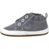 Stylish Steve Grey Soft Sole - Crib Shoes - 2