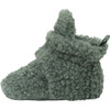 Sherpa Olive Snap Bootie - Booties - 2