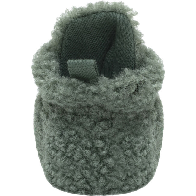 Sherpa Olive Snap Bootie - Booties - 4