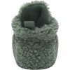 Sherpa Olive Snap Bootie - Booties - 4