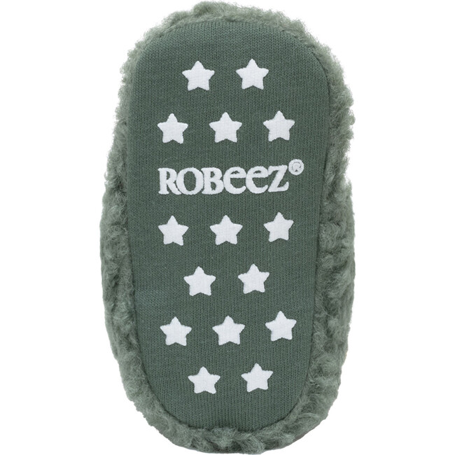 Sherpa Olive Snap Bootie - Booties - 5