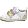 Novie White First Kick Prewalker - Crib Shoes - 2