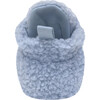 Sherpa Light Blue Snap Bootie - Booties - 4