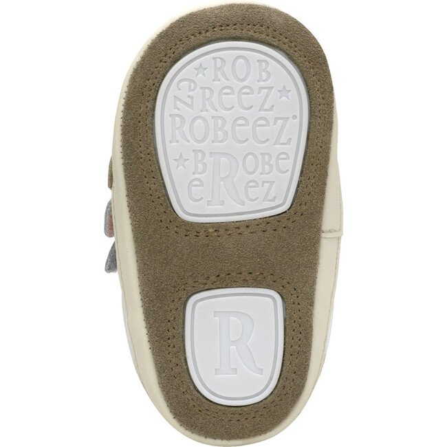 Novie White First Kick Prewalker - Crib Shoes - 5