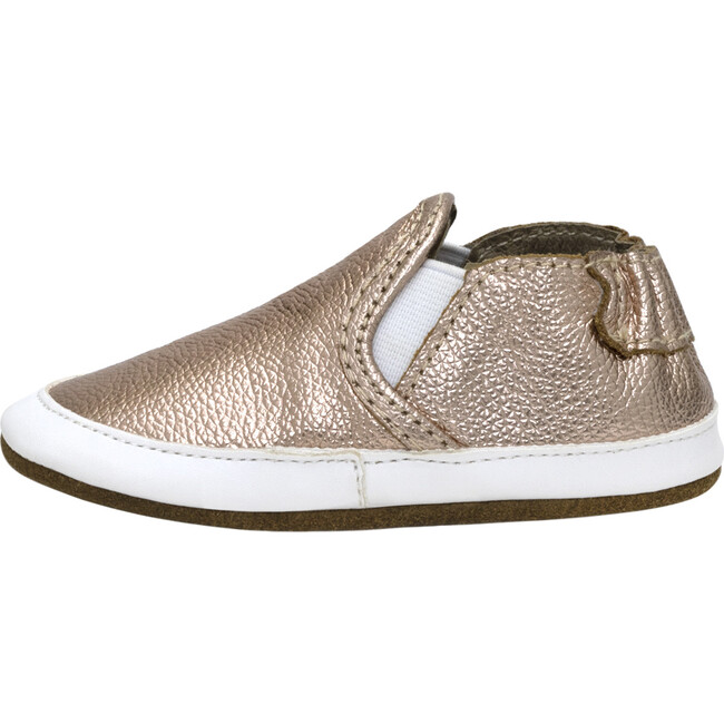 Leah Basic Rose Gold Soft Sole - Crib Shoes - 2