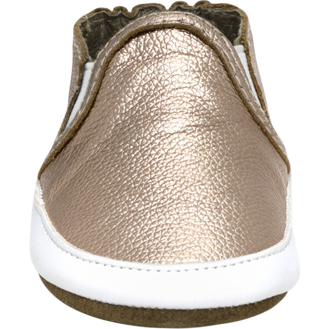 Leah Basic Rose Gold Soft Sole - Crib Shoes - 3