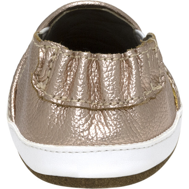 Leah Basic Rose Gold Soft Sole - Crib Shoes - 4