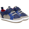Jarrette Navy First Kick Prewalker - Crib Shoes - 1 - thumbnail