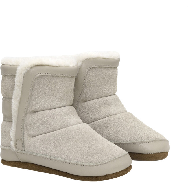 Cozy Cuff Taupe Soft Sole Boot