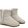 Cozy Cuff Taupe Soft Sole Boot - Crib Shoes - 1 - thumbnail