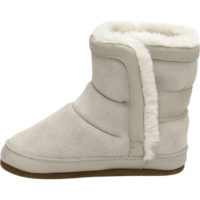 Cozy Cuff Taupe Soft Sole Boot - Crib Shoes - 2