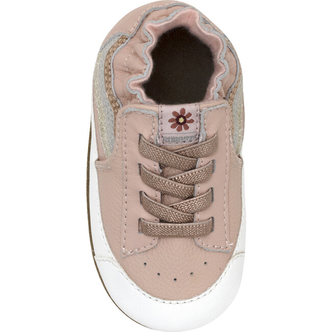 Gina Lt Pink Soft Sole - Crib Shoes - 6