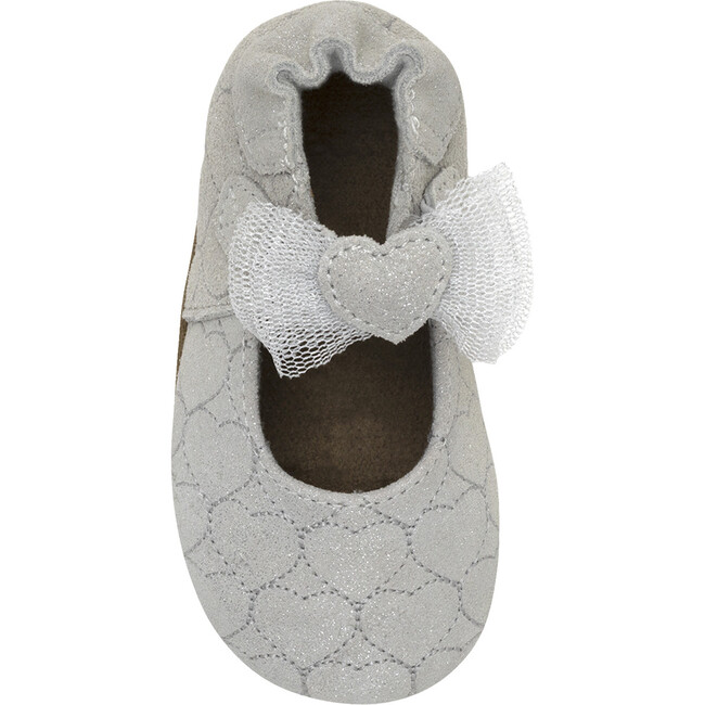 Desiree Silver Soft Sole - Crib Shoes - 6