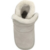 Cozy Cuff Taupe Soft Sole Boot - Crib Shoes - 6