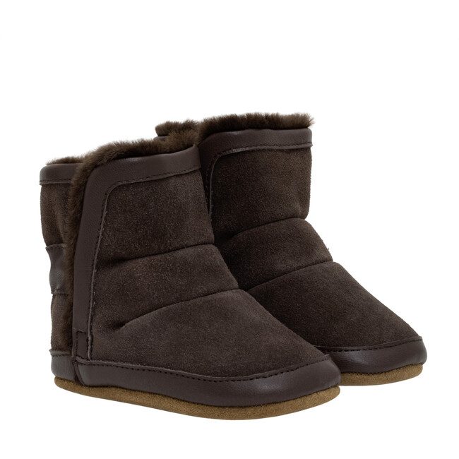 Cozy Cuff Brown Soft Sole Boot
