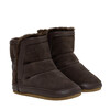 Cozy Cuff Brown Soft Sole Boot - Crib Shoes - 1 - thumbnail