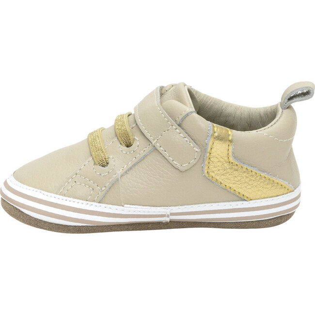 Addie Taupe First Kick Prewalker - Crib Shoes - 2