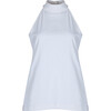 SOFIA Tank Top, White - Tank Tops - 1 - thumbnail