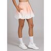 SERENA Skirt, Peach/white - Skirts - 3