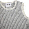 Sleeveless Retro Dress, Heather Grey - Dresses - 2