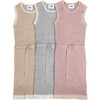 Sleeveless Retro Dress, Heather Grey - Dresses - 4