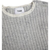 Short Sleeve Retro Dress, Heather Grey - Dresses - 2