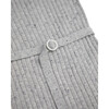 Short Sleeve Retro Dress, Heather Grey - Dresses - 3