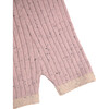 Ribbed Knit Retro Biker Shorts, Ash Rose - Shorts - 2