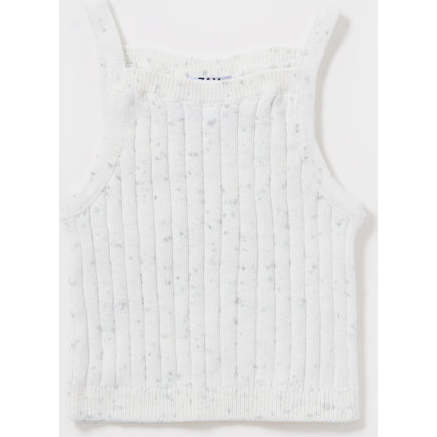 Ribbed Cropped Camisole - Tank Tops - 1