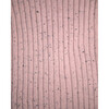 Ribbed Knit Long Sleeve Retro Top, Ash Rose - Shirts - 6