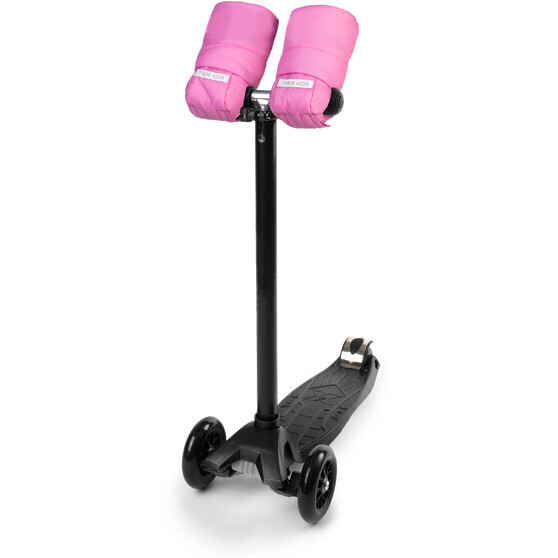 Kids Scooter Warmmuffs, Hot Pink - Gloves - 1
