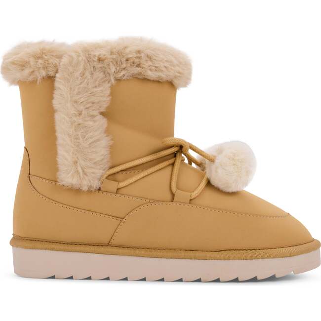 Miss Snow Fluff, Cream Faux Nubuck - Boots - 3