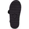 Miss Snow Fluff, Black Faux Nubuck - Boots - 2